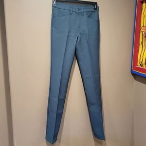 Vintage Levi's 517 Bootcut Sta-Prest Dacron Polyester Pant R Blank Tab 36x32